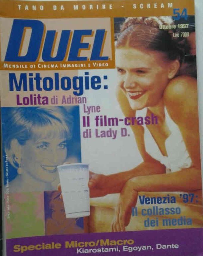 DUEL magazine cover Issue 54 October 1997