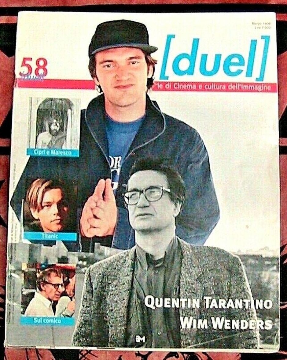 DUEL magazine cover Issue 58 March 1998