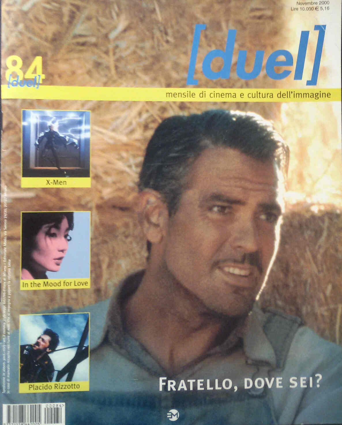 DUEL magazine cover Issue 84 November 2000