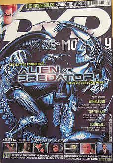 DVD MONTHLY magazine side cover Issue 61 February 2005