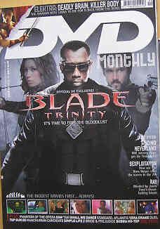 DVD MONTHLY magazine side cover Issue 63 April 2005