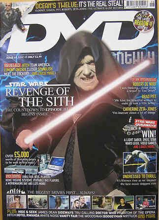 DVD MONTHLY magazine side cover Issue 65 June 2005