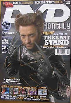 DVD MONTHLY magazine side cover Issue 83 November 2006
