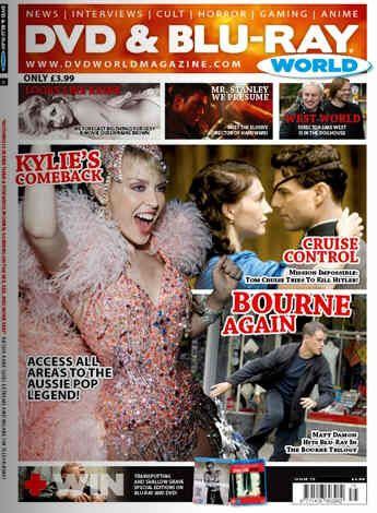 DVD WORLD magazine side cover Issue 75  2009