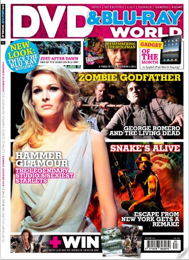 DVD WORLD magazine side cover Issue 83 April 2010