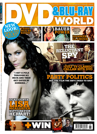 DVD WORLD magazine side cover Issue 85 June 2010