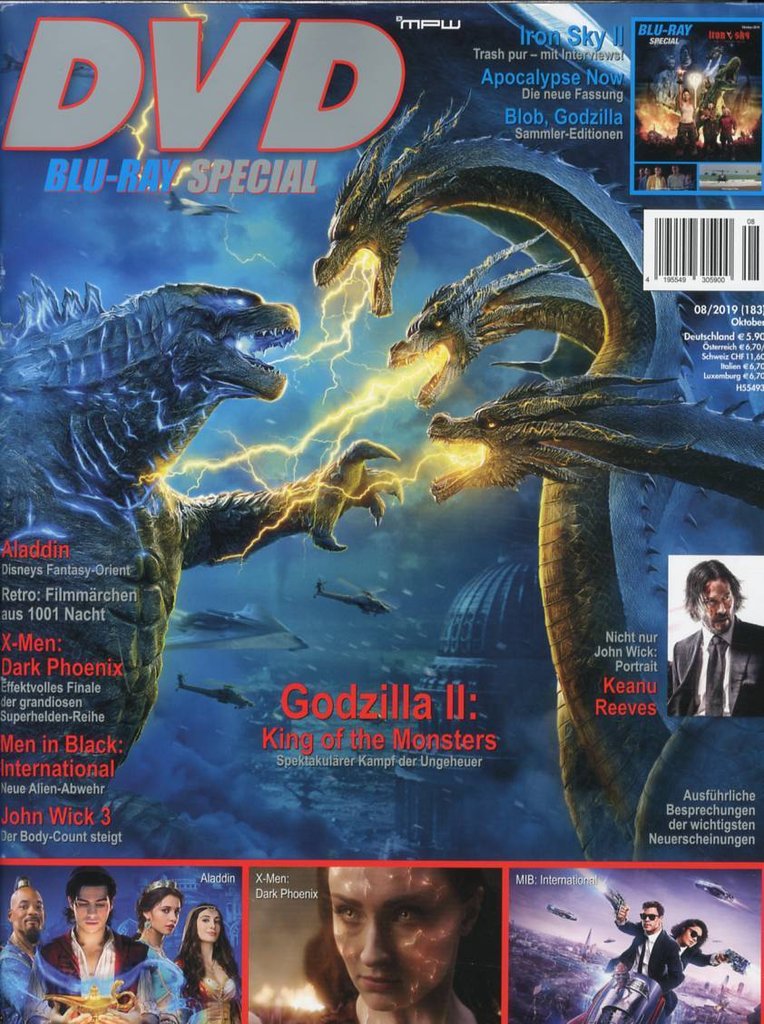 DVD SPECIAL magazine cover Issue 183  October 2019