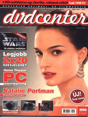 DVDCENTER magazine side cover May 2005