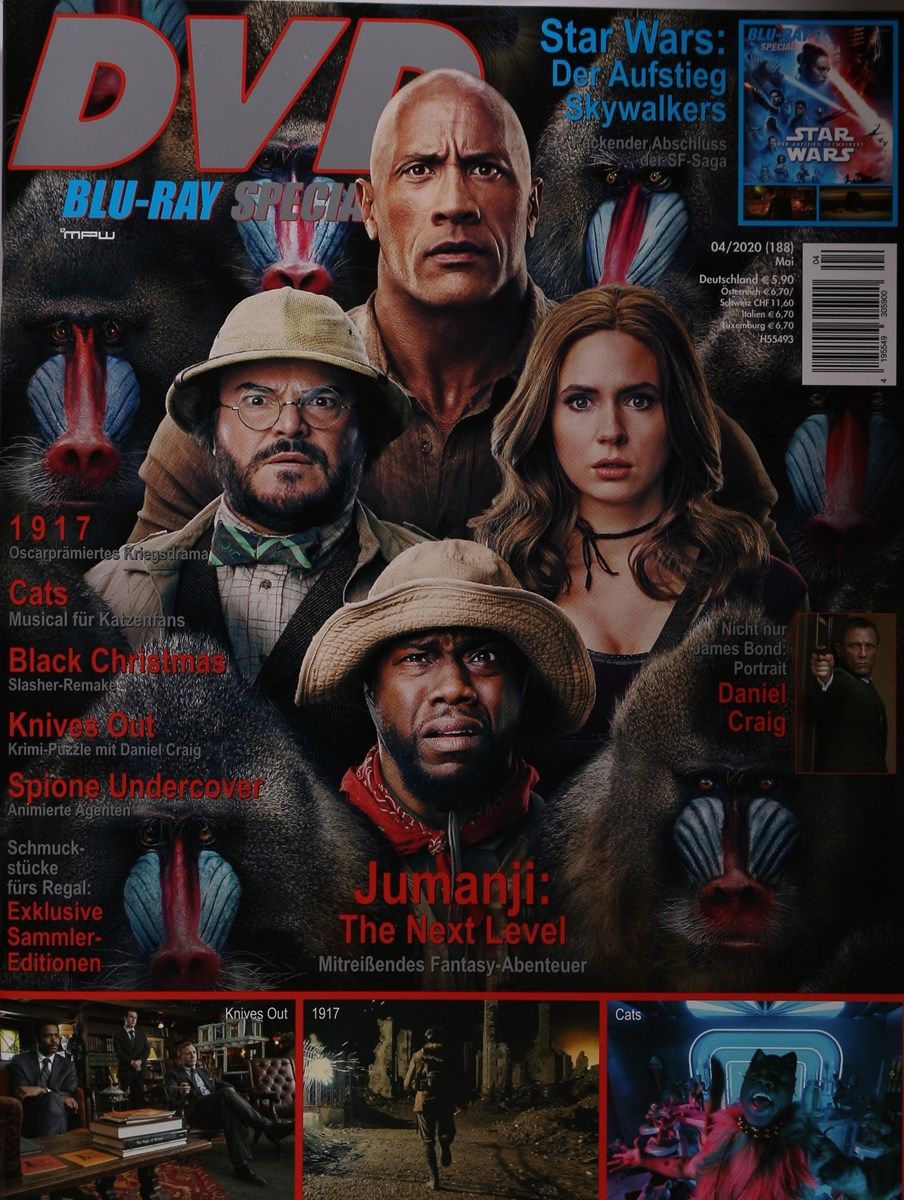 DVD SPECIAL magazine cover Issue 188  April 2020
