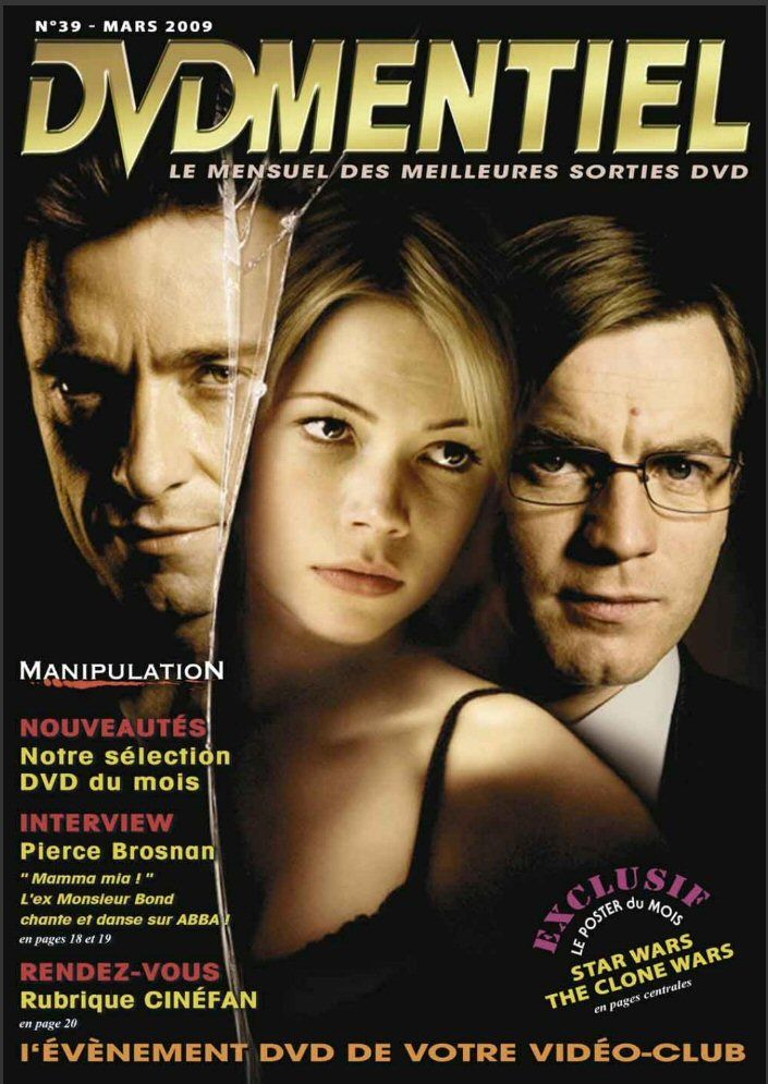 DVDMENTIEL magazine cover Issue 39  March 2009
