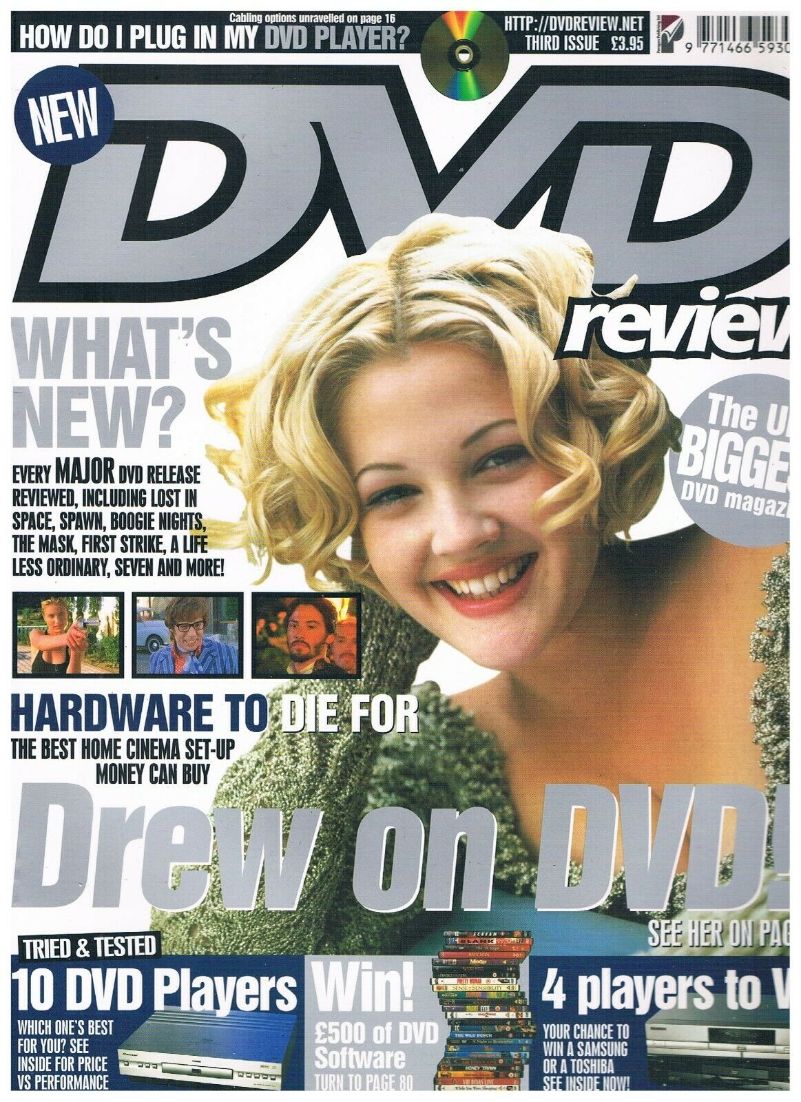 DVD REVIEW magazine side cover Issue 3  1999
