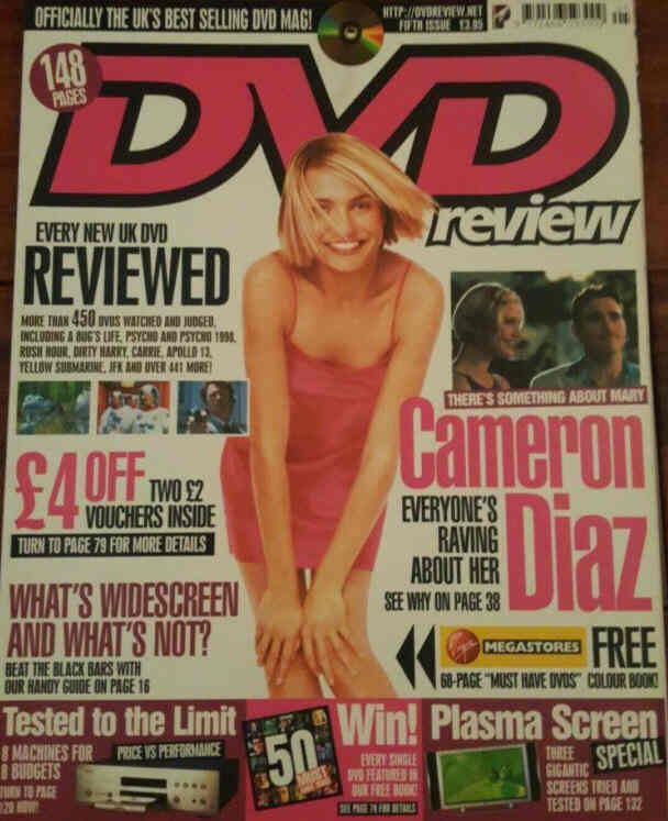 DVD REVIEW magazine side cover Issue 5  1999