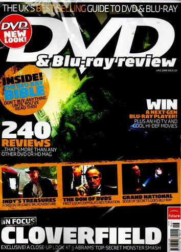 DVD REVIEW magazine side cover Issue 116 June 2008