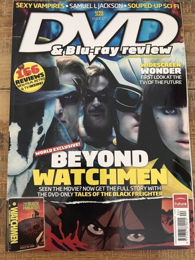 DVD REVIEW magazine side cover Issue 127 April 2009