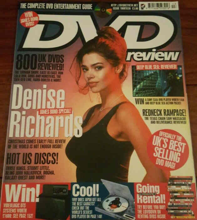 DVD REVIEW magazine side cover Issue 13  2000