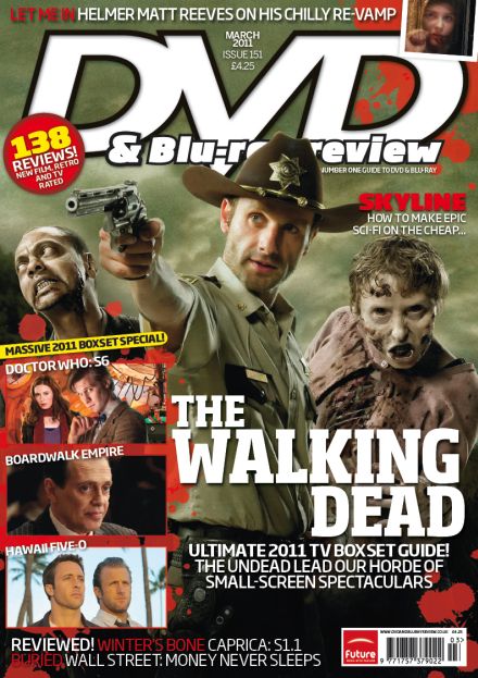 DVD REVIEW magazine side cover Issue 151 March 2011