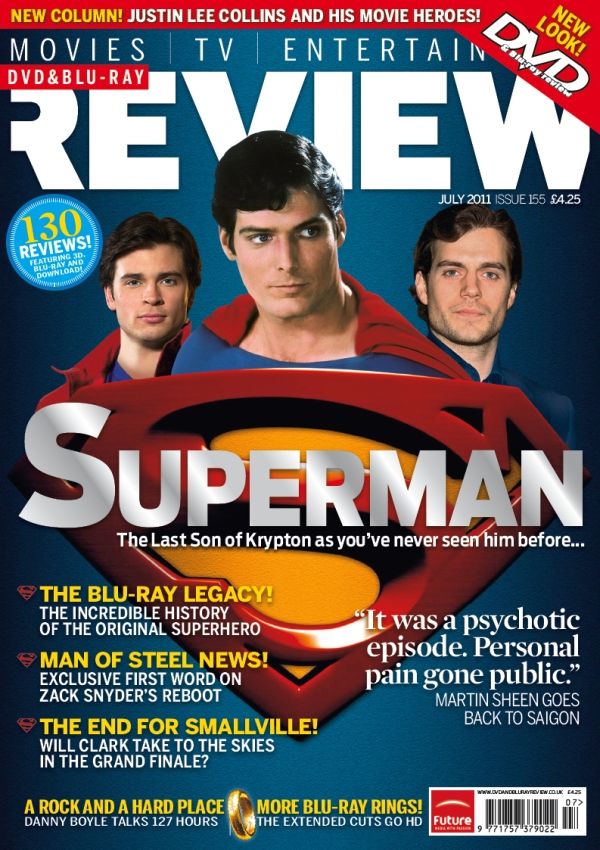 DVD REVIEW magazine side cover Issue 155 July 2011