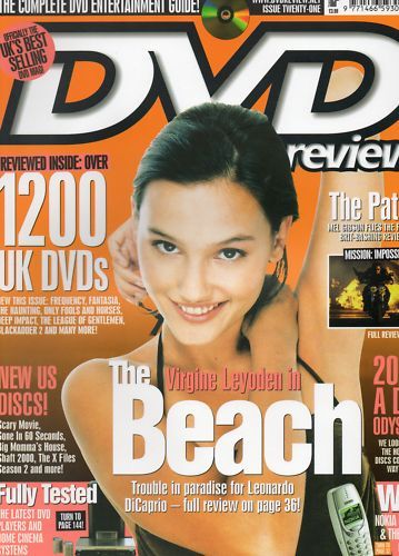 DVD REVIEW magazine side cover Issue 21 January 2001