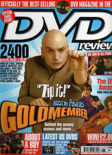 DVD REVIEW magazine side cover Issue 46  2002