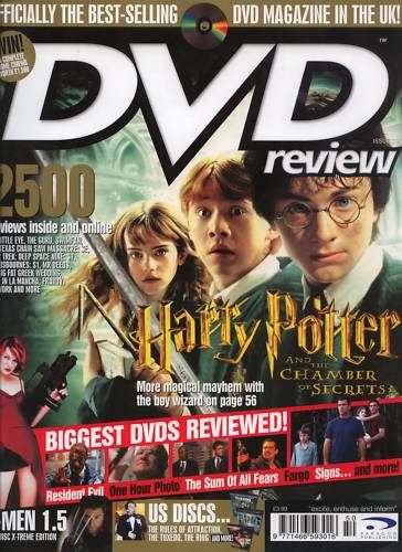 DVD REVIEW magazine side cover Issue 50  2003