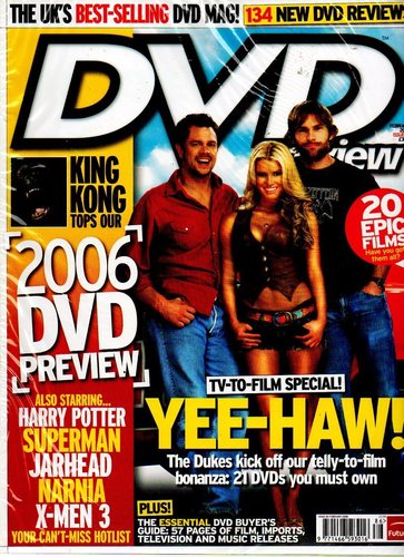 DVD REVIEW magazine side cover Issue 86 February 2006