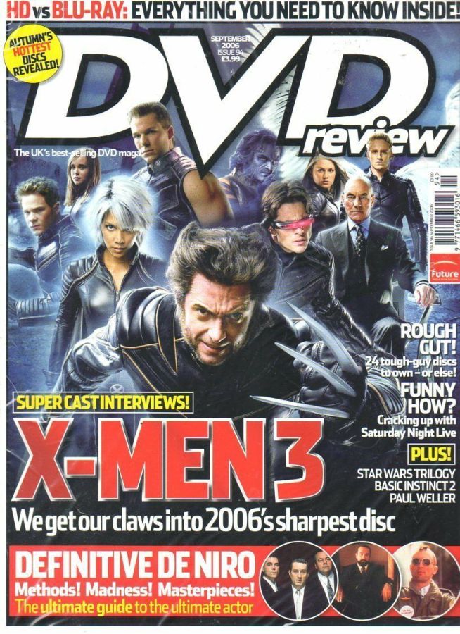 DVD REVIEW magazine side cover Issue 94 September 2006