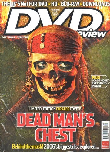 DVD REVIEW magazine side cover Issue 96 November 2006