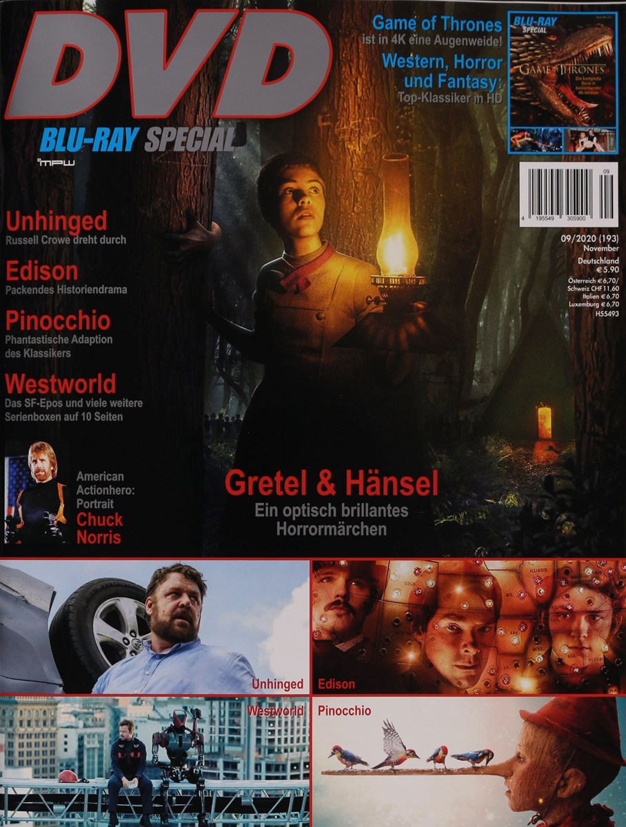 DVD SPECIAL magazine cover Issue 193  November 2020