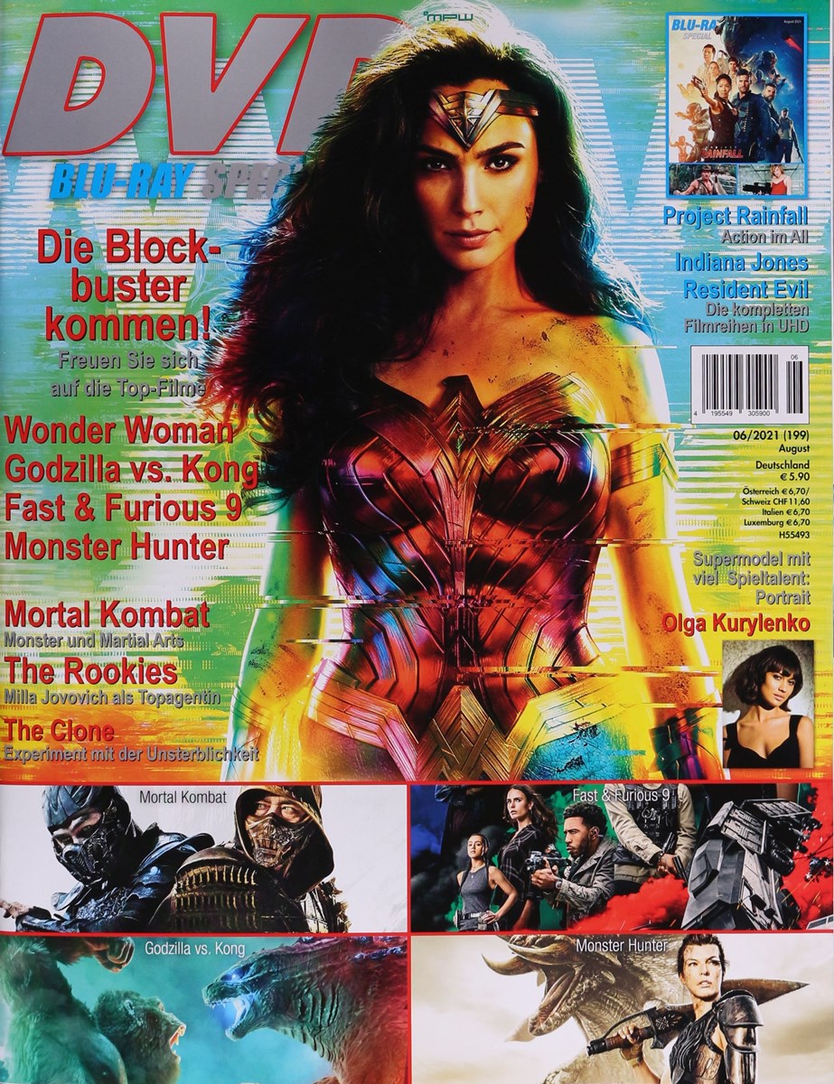 DVD SPECIAL magazine cover Issue 199  August 2021