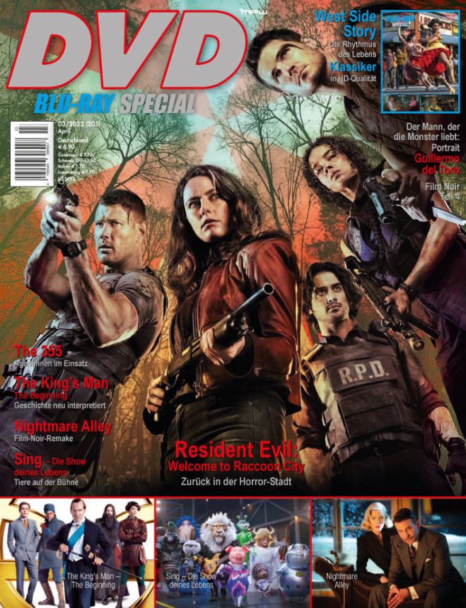 DVD SPECIAL magazine cover Issue 205  March 2022