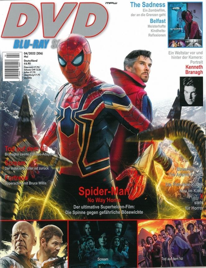 DVD SPECIAL magazine cover Issue 206  April 2022