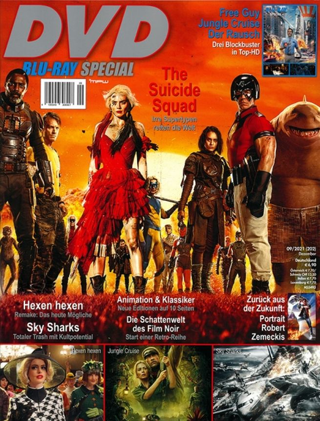 DVD SPECIAL magazine cover Issue 202  December 2021