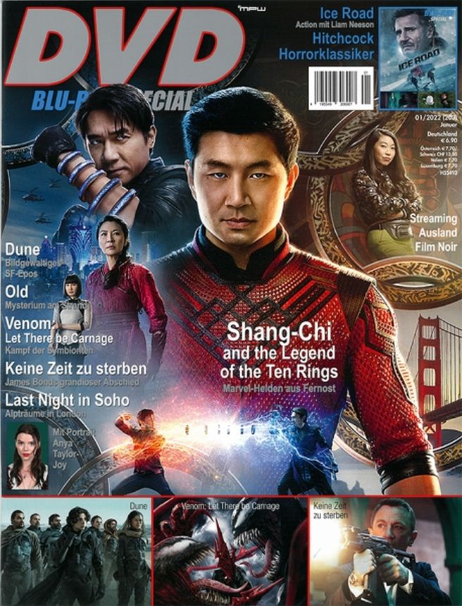 DVD SPECIAL magazine cover Issue 203  January 2022