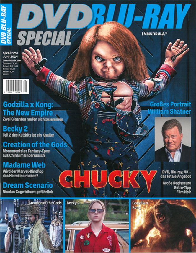 DVD SPECIAL magazine cover Issue 225  June 2024