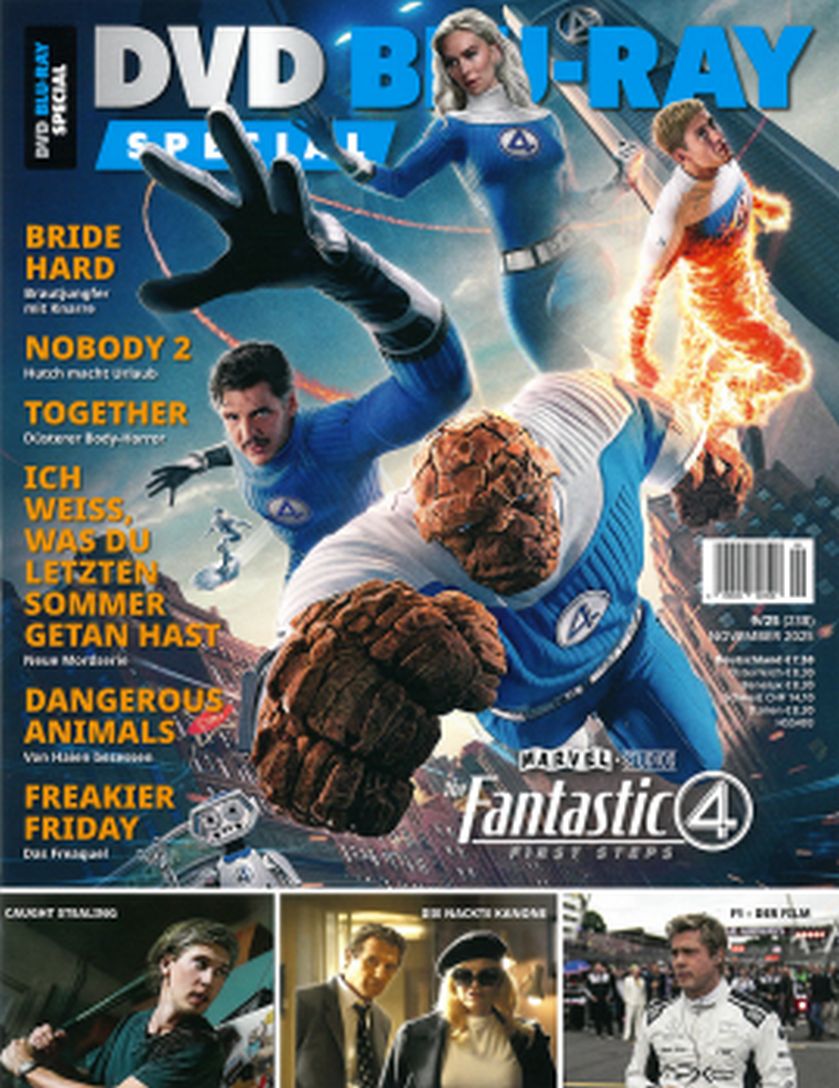 DVD SPECIAL magazine cover Issue 238  November/December 2025