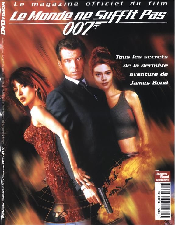 JAMES BOND magazine cover  Special December 1999