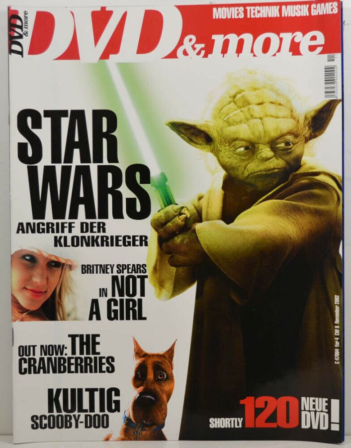 DVD AND MORE magazine side cover  November 2002