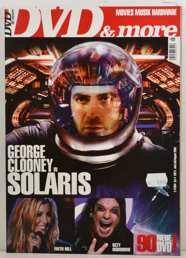 DVD AND MORE magazine cover  June/August 2003