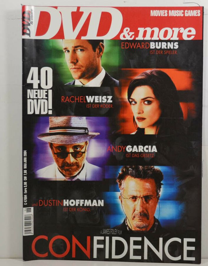 DVD AND MORE magazine cover  May/June 2004