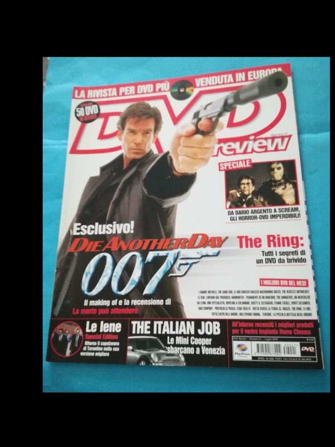 DVD REVIEW (It) magazine cover Issue 21  July 2003