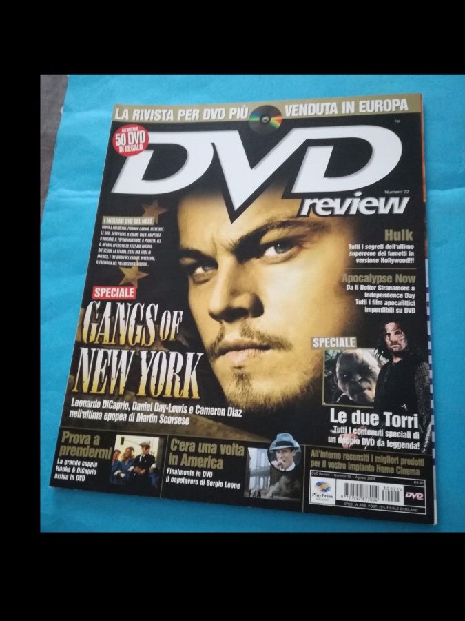 DVD REVIEW (It) magazine cover Issue 22  August 2003
