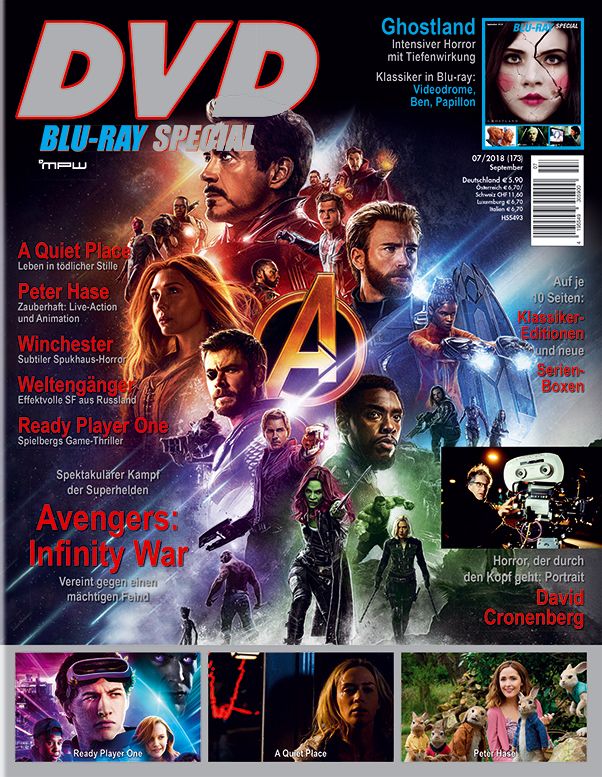 DVD SPECIAL magazine cover Issue 173  September 2018