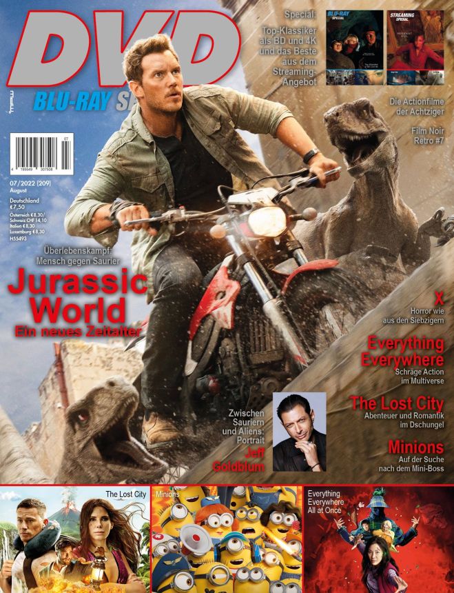 DVD SPECIAL magazine cover Issue 209  July 2022