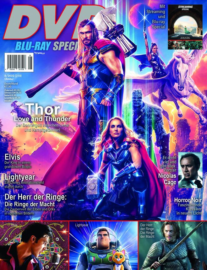 DVD SPECIAL magazine cover Issue 210  August 2022