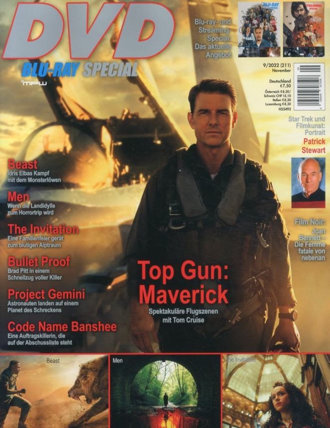 DVD SPECIAL magazine cover Issue 211  September 2022