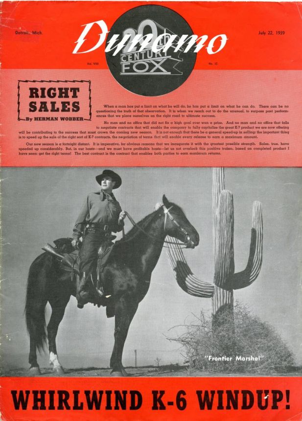 DYNAMO magazine cover 22 July 1939