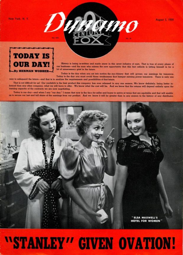 DYNAMO magazine cover 5 August 1939