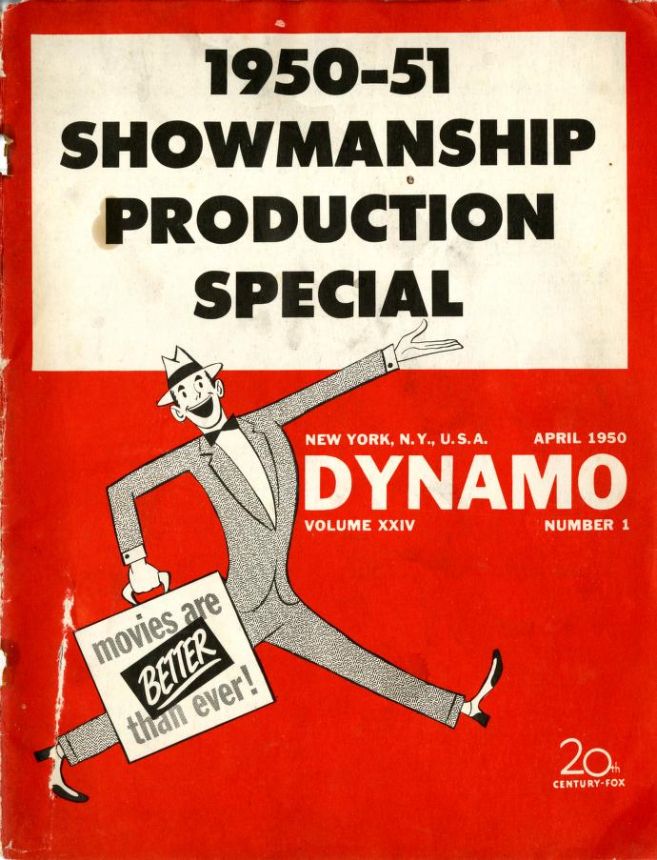 DYNAMO magazine cover 4  1950