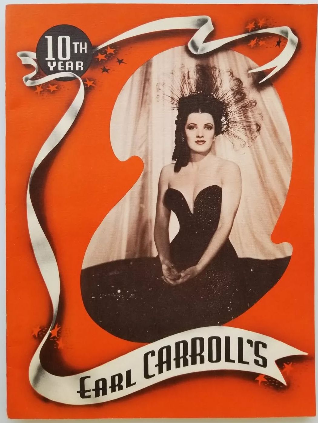 EARL CARROLLS HOLLYWOOD magazine cover Issue 10   1947