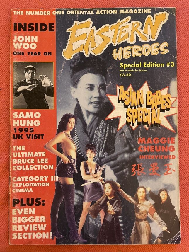 EASTERN HEROES magazine cover Issue 3  